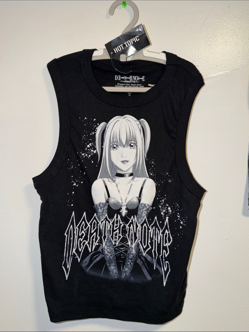 Hot Topic Black 'Death Note' Anime Girl Tank Top